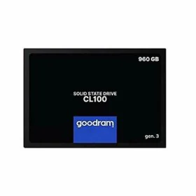 Hard Drive GoodRam CL100 G3 960 GB SSD SSD 460 MB/s-540 MB/s by GoodRam, Solid disc drives - Ref: S9107671, Price: 64,01 €, D...