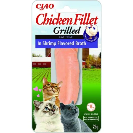 Lanche para Gato Inaba EU055 Frango 25 g de Inaba, Snacks - Ref: S9108626, Preço: 2,44 €, Desconto: %