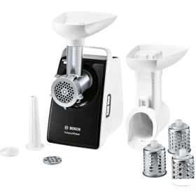 Mincer BOSCH MFW3X13B White Stainless steel 500 W 25 x 23 x 16 cm by BOSCH, Kitchen robots and mini choppers - Ref: S91099583...