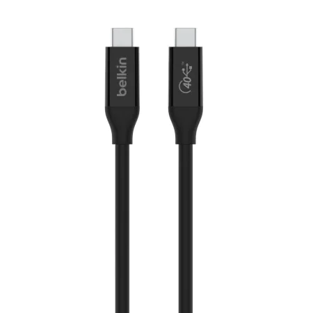 Cable USB-C Belkin INZ001BT0.8MBK Negro 80 cm 0,8 m (1 unidad) de Belkin, Cables USB - Ref: S91101929, Precio: 26,74 €, Descu...