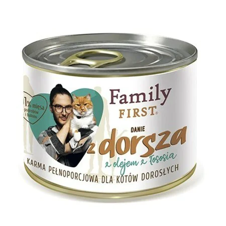 Comida para gato Family First Adult Cod dish Bacalhau 200 g de Family First, Húmida - Ref: S9110214, Preço: 3,12 €, Desconto: %