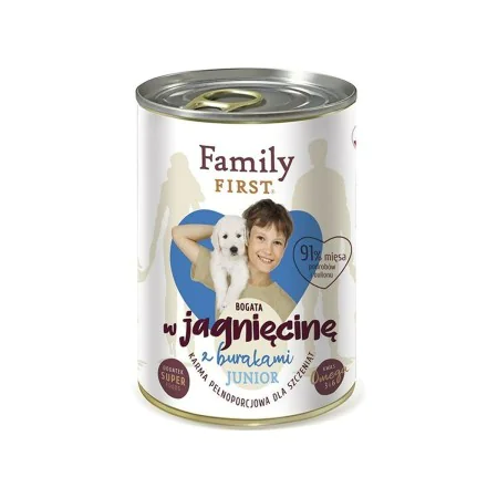 Wet food Family First Junior Lamb with beets Lamb 400 g by Family First, Wet - Ref: S9110225, Price: 3,44 €, Discount: %