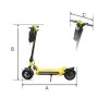 Trottinette Électrique Manta XRIDER MX10 MAX Jaune Noir 800 W de Manta, Patins - Réf : S91102345, Prix : 810,41 €, Remise : %