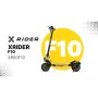 Trottinette Électrique Manta XRIDER F10 Jaune Noir 800 W de Manta, Patins - Réf : S91102346, Prix : 793,87 €, Remise : %