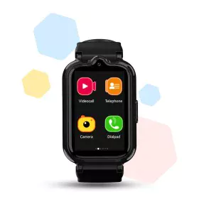 Smartwatch pour enfants Manta SWK03BK Noir 1,57" de Manta, Montres connectées - Réf : S91102912, Prix : 56,31 €, Remise : %