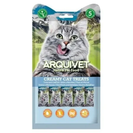 Spuntino per Cat Arquivet Creamy Cat Treats Pesce di Arquivet, Snacks - Rif: S91103293, Prezzo: 3,82 €, Sconto: %