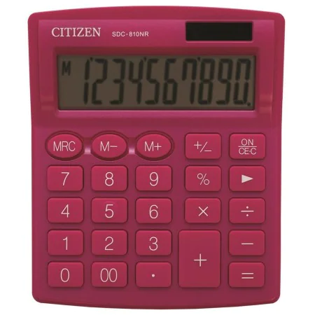 Calcolatrice Citizen CITIZEN SDC-810NRPKE Rosa Plastica di Citizen, Semplici - Rif: S91104252, Prezzo: 11,58 €, Sconto: %