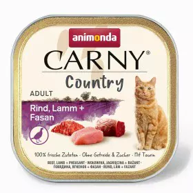 Cat food Animonda Carny Country Beef Cordero + Faisan 100 g by Animonda, Wet - Ref: S91104428, Price: 1,44 €, Discount: %