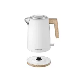 Kettle Concept RK3315 White Plastic 1850-2200 W 1,7 L by Concept, Electric Kettles - Ref: S91104890, Price: 45,13 €, Discount: %