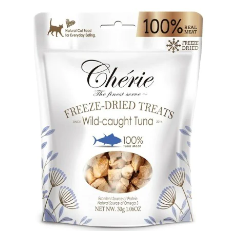 Snack for Cats Freeze-dried Fish 30 g by Cherie, Treats - Ref: S91105093, Price: 5,67 €, Discount: %