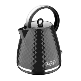 Kettle Amica KF 3030 Black Plastic 2200 W 1,7 L by Amica, Electric Kettles - Ref: S91105577, Price: 35,36 €, Discount: %