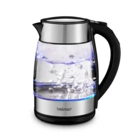 Kettle Zelmer ZCK8026 Black Silver Stainless steel Crystal 2200 W 1,7 L by Zelmer, Electric Kettles - Ref: S91105612, Price: ...