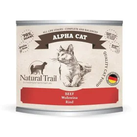 Cibo per gatti NATURAL TRAIL Alpha Cat Beef Carne di manzo e vitello 200 g di NATURAL TRAIL, Umido - Rif: S91105642, Prezzo: ...