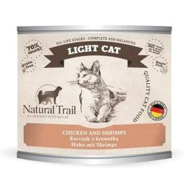 Comida para gato NATURAL TRAIL Light Cat Chicken Frango 200 g de NATURAL TRAIL, Húmida - Ref: S91105644, Preço: 2,90 €, Desco...