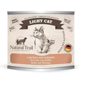 Cibo per gatti NATURAL TRAIL Light Cat Chicken Pollo 200 g di NATURAL TRAIL, Umido - Rif: S91105644, Prezzo: 2,78 €, Sconto: %