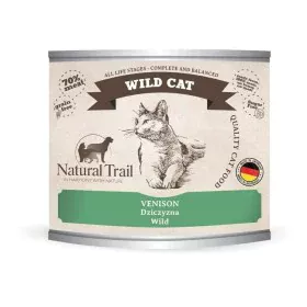 Aliments pour chat NATURAL TRAIL Wild Cat Venison 200 g de NATURAL TRAIL, Humide - Réf : S91105646, Prix : 2,78 €, Remise : %