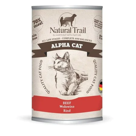 Comida para gato NATURAL TRAIL Alpha Cat Beef Carne de bovino 400 g de NATURAL TRAIL, Húmida - Ref: S91105647, Preço: 4,24 €,...