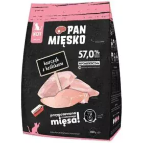 Cat food PAN MIĘSKO Chicken Chicken 400 g by PAN MIĘSKO, Dry - Ref: S91105834, Price: 3,75 €, Discount: %