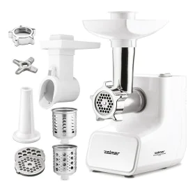 Mincer Zelmer ZMM3512B White Silver Metal 1500 W by Zelmer, Kitchen robots and mini choppers - Ref: S91106071, Price: 100,31 ...