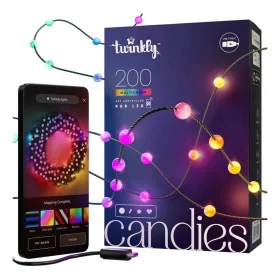 Guirlande lumineuse LED Twinkly TWKP200RGB-G Noël 10 W Multicouleur de Twinkly, Noël - Réf : S91106234, Prix : 74,28 €, Remis...