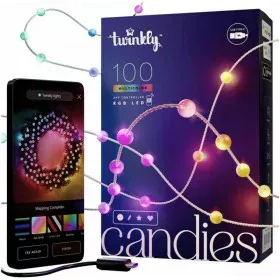 Ghirlanda di Luci LED Twinkly TWKP100RGB-T Natale 10 W Multicolore di Twinkly, Natale - Rif: S91106236, Prezzo: 55,67 €, Scon...