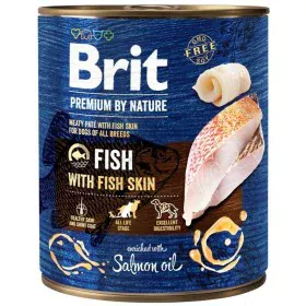 Alimentation humide Brit Premium by nature Poisson 800 g de Brit, Humide - Réf : S91106318, Prix : 3,81 €, Remise : %