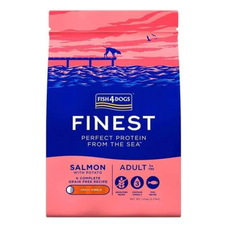 Fodder FISH4DOGS Finest Salmon S Salmon 1,5 Kg by FISH4DOGS, Dry - Ref: S91106433, Price: 20,91 €, Discount: %