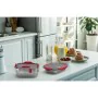 Recipiente contenedor HeatsBox INNER DISH SET Rojo Grafito Plateado Rectangular 0,925 l (2 Unidades) de HeatsBox, Almacenamie...