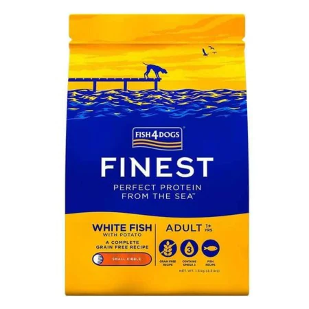 Nourriture FISH4DOGS Finest Ocean White Fish 1,5 Kg de FISH4DOGS, Sèche - Réf : S91106546, Prix : 21,95 €, Remise : %