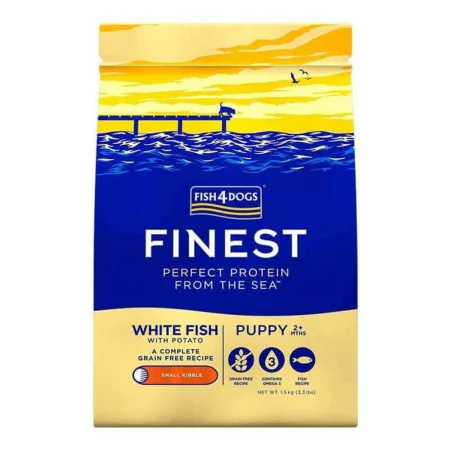 Fodder FISH4DOGS Finest Puppy Small Complete White fish Fish 1,5 Kg by FISH4DOGS, Dry - Ref: S91106548, Price: 21,66 €, Disco...