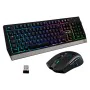 Tastatur mit Drahtloser Maus The G-Lab WIRELESS GAMING Schwarz Qwerty Spanisch von The G-Lab, Tastatur-Maus-Sets - Ref: M0319...