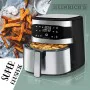 Air Fryer Heinrich's HFR 8205 Black Silver 1800 W 8 L by Heinrich's, Air fryers - Ref: S91106897, Price: 105,98 €, Discount: %