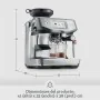 Caffettiera superautomatica Sage SES881BST4FEU1 Nero Acciaio 1700 W 2 L 340 g 480 ml di Sage, Macchine da caffè superautomati...