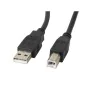 Cable USB A a USB B Lanberg CA-USBA-10CC-0018-BK Negro 1,8 m Impresora (1,8 m) de Lanberg, Cables USB - Ref: S91107192, Preci...