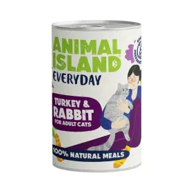 Cat food ANIMAL ISLAND Turkey 400 g by ANIMAL ISLAND, Wet - Ref: S91107249, Price: 5,02 €, Discount: %