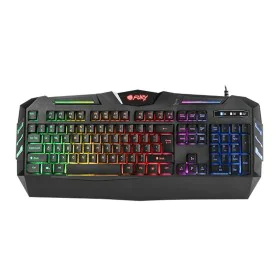 Keyboard Fury NFU-0868 Black Multicolour QWERTY Qwerty US by Fury, Keyboards - Ref: S91107441, Price: 17,71 €, Discount: %