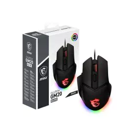 Souris Optique MSI Clutch GM20 Elite Noir de MSI, Souris - Réf : M0319561, Prix : 33,13 €, Remise : %