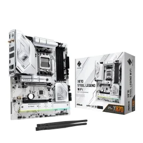 Placa Base ASRock X870 Steel Legend WiFi Intel Wi-Fi 6 AMD AM5 AMD X870 de ASRock, Placas base - Ref: S91107658, Precio: 321,...