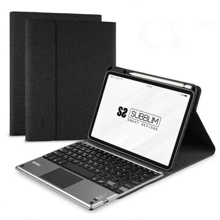 Custodia per Tablet e Tastiera Subblim SUB-KT4-BTPI50 Qwerty in Spagnolo Nero Multicolore iPad Pro 11″ di Subblim, Tastiere -...