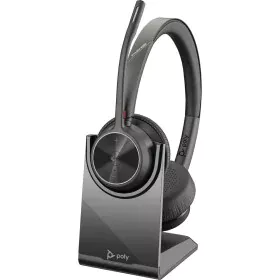 Casque Poly 77Y98AA Noir de Poly, Écouteurs avec microphones - Réf : S91107840, Prix : 121,58 €, Remise : %