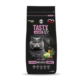 Aliments pour chat Biofeed Tasty Cats Life Lapin 1,5 Kg de Biofeed, Sèche - Réf : S91108432, Prix : 11,16 €, Remise : %