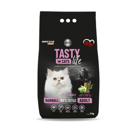 Aliments pour chat Biofeed Tasty Cats Life Lapin 8 kg de Biofeed, Sèche - Réf : S91108439, Prix : 48,25 €, Remise : %