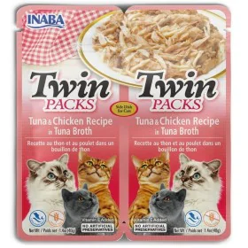 Collation pour Chat Inaba Twin Poisson de Inaba, Snacks - Réf : S91108583, Prix : 4,37 €, Remise : %