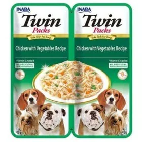 Snack per Cani Inaba Dog Twin Pollo di Inaba, Biscotti, ciambelle e snack - Rif: S91108585, Prezzo: 4,37 €, Sconto: %