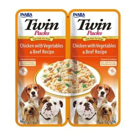 Snack per Cani Inaba Dog Twin Pollo di Inaba, Biscotti, ciambelle e snack - Rif: S91108586, Prezzo: 4,15 €, Sconto: %