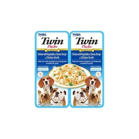 Snack per Cani Inaba Dog Twin Pollo di Inaba, Biscotti, ciambelle e snack - Rif: S91108587, Prezzo: 4,19 €, Sconto: %