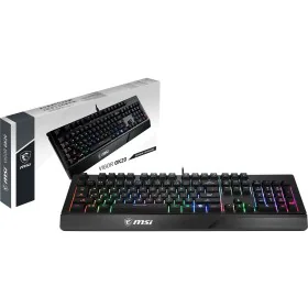 Tastiera per Giochi MSI Vigor GK20 Nero Qwerty in Spagnolo LED RGB di MSI, Set tastiera e Mouse - Rif: M0320423, Prezzo: 34,7...