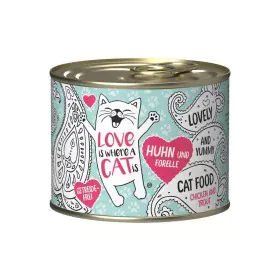 Comida para gato LOVE IS WHERE A CAT IS 2191740 Frango 200 g de LOVE IS WHERE A CAT IS, Húmida - Ref: S91108695, Preço: 3,46 ...