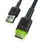 Câble USB Green Cell KABGC06 Noir Vert 1,2 m de Green Cell, Câbles USB - Réf : S91108852, Prix : 7,09 €, Remise : %