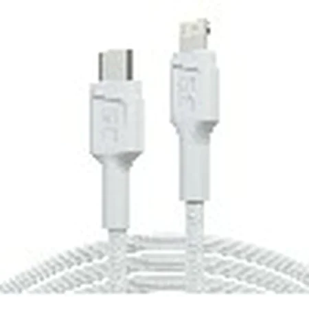 Cable Lightning Green Cell KABGC07W Blanco 1 m de Green Cell, Cables USB - Ref: S91108855, Precio: 17,62 €, Descuento: %